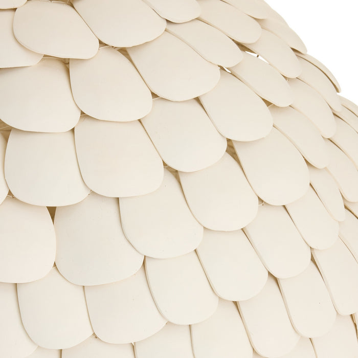 Arteriors - DMS24 - One Light Pendant - Ramya - White