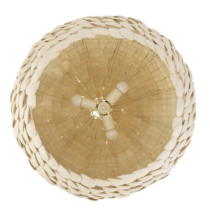 Arteriors - DMS24 - One Light Pendant - Ramya - White