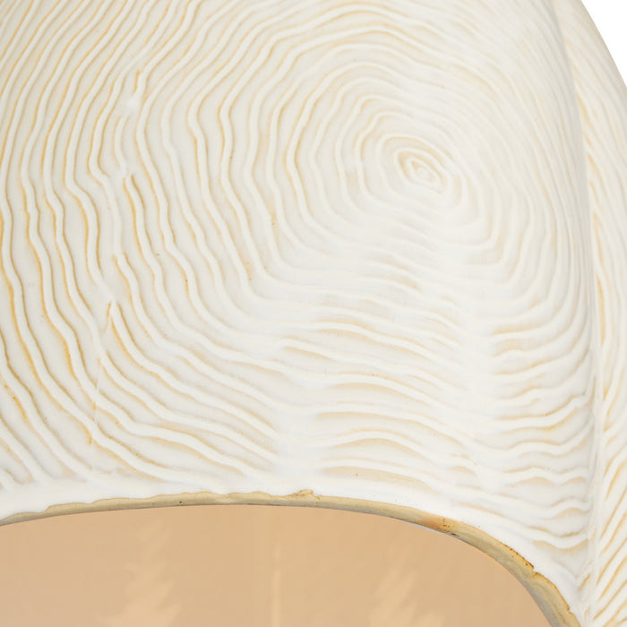 Arteriors - DPC22 - One Light Pendant - Lyla - Whitewash