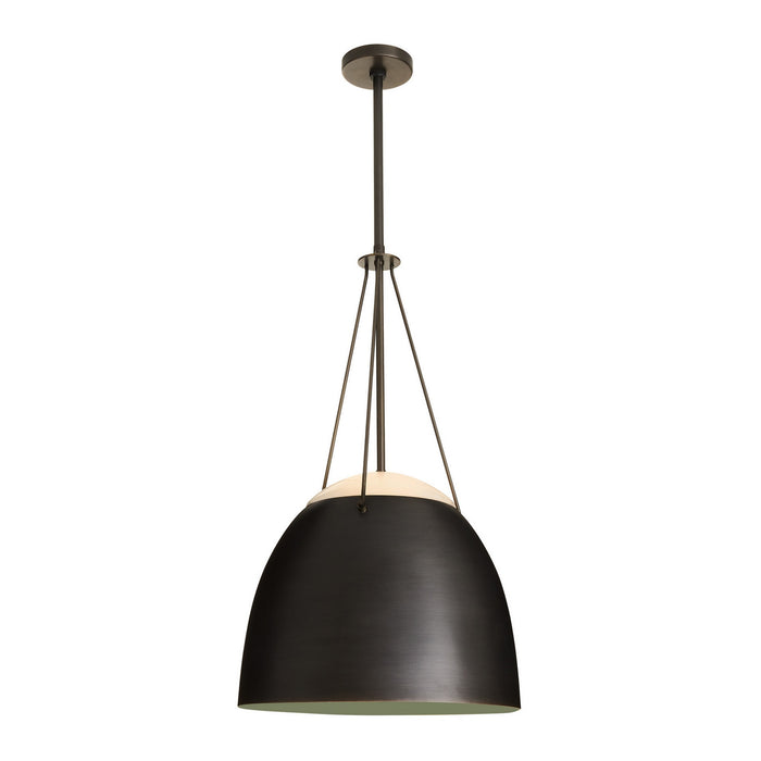 Arteriors - DPC23 - One Light Pendant - Leda - English Bronze