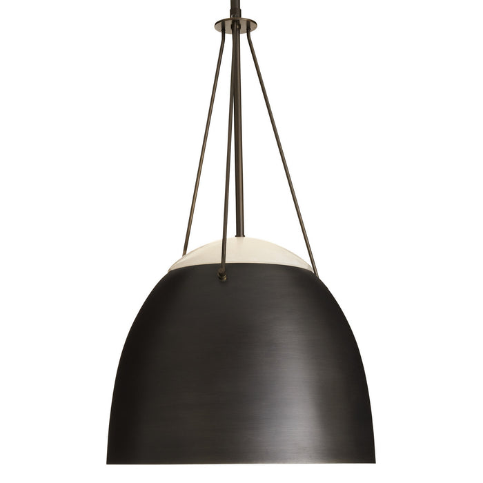 Arteriors - DPC23 - One Light Pendant - Leda - English Bronze