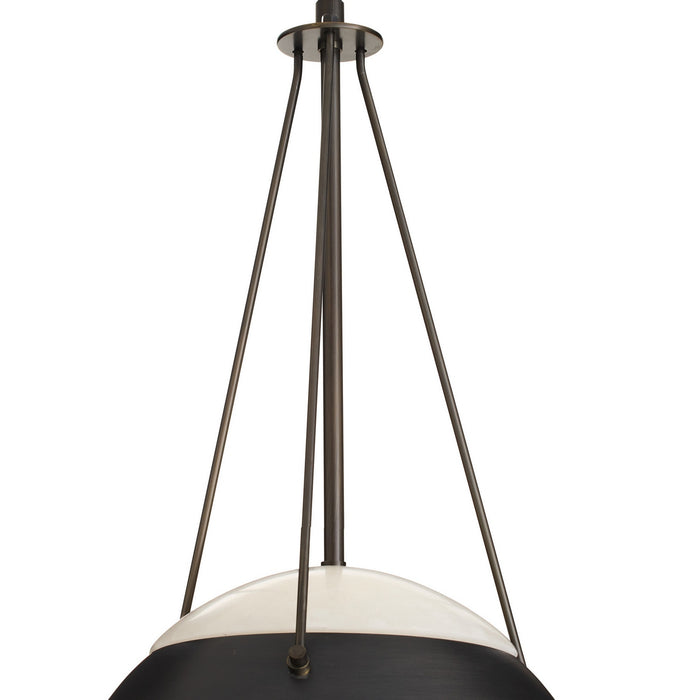 Arteriors - DPC23 - One Light Pendant - Leda - English Bronze