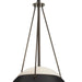 Arteriors - DPC23 - One Light Pendant - Leda - English Bronze