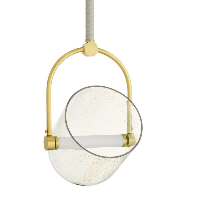 Arteriors - DPC24 - LED Pendant - Marco - Smoke