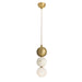 Arteriors - DPC25 - One Light Pendant - Melody - Matte Swirl