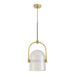 Arteriors - DPC28 - LED Pendant - Marco - Smoke