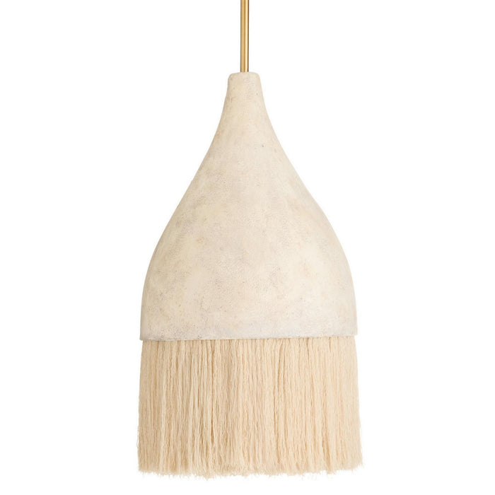 Arteriors - DPS08 - One Light Pendant - Marley - Lime Wash