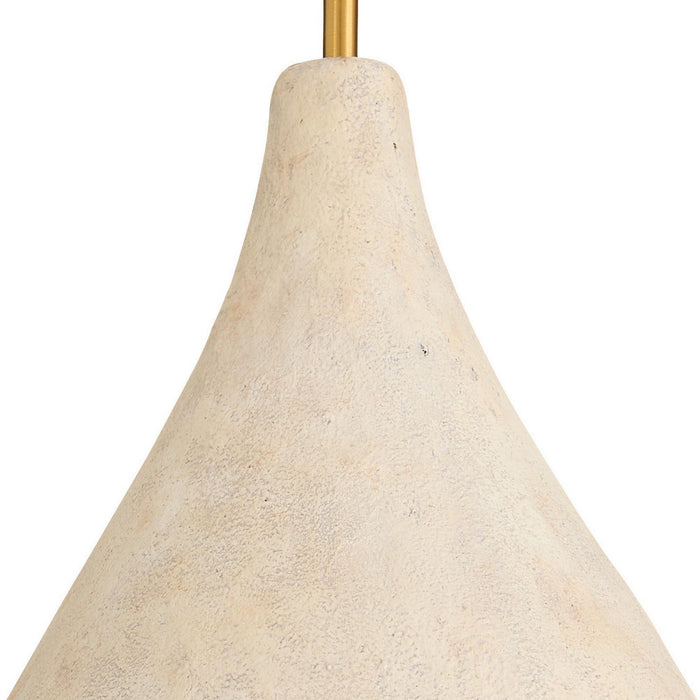 Arteriors - DPS08 - One Light Pendant - Marley - Lime Wash