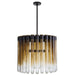Arteriors - DSI12 - Three Light Chandelier - Maxton - Smokey Ombre