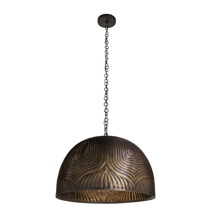 Arteriors - DSI13 - One Light Pendant - Micah - Antique Bronze