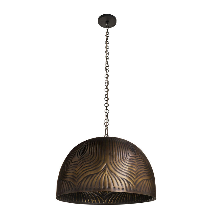 Arteriors - DSI13 - One Light Pendant - Micah - Antique Bronze