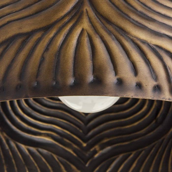 Arteriors - DSI13 - One Light Pendant - Micah - Antique Bronze