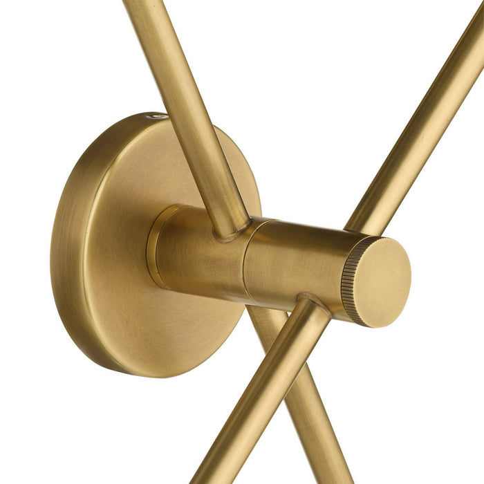 Arteriors - DWC95 - Two Light Wall Sconce - Natalia - Antique Brass