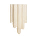 Arteriors - DWI29 - Two Light Wall Sconce - Larissa - White
