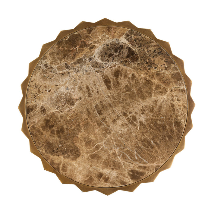 Arteriors - FAI26 - Accent Table - Mabel - Brown Emperador