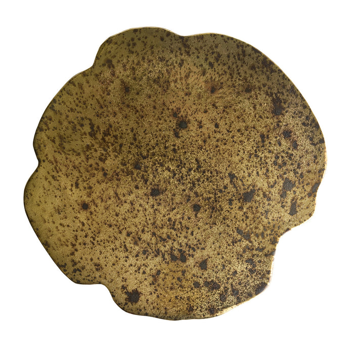 Arteriors - FEI34 - End Table - Minerva - Distressed Antique Brass