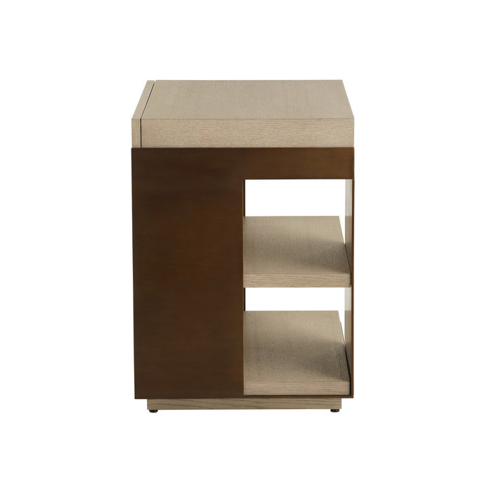 Arteriors - FIS07 - Side Table - Norwich - Smoke
