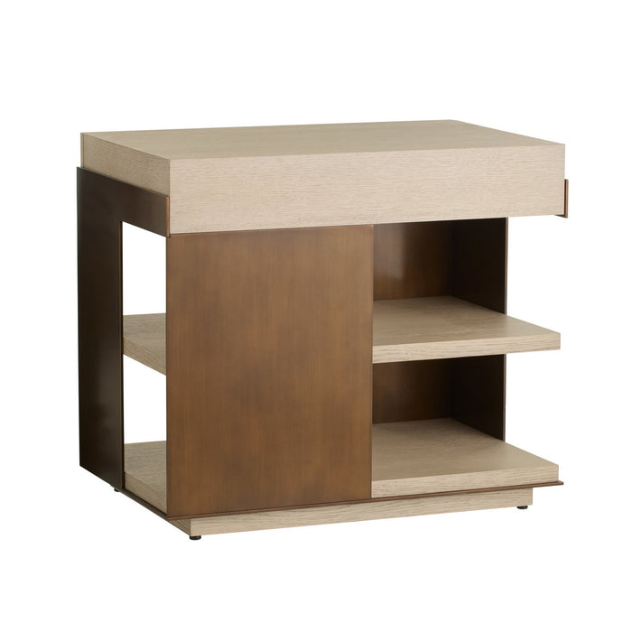 Arteriors - FIS07 - Side Table - Norwich - Smoke