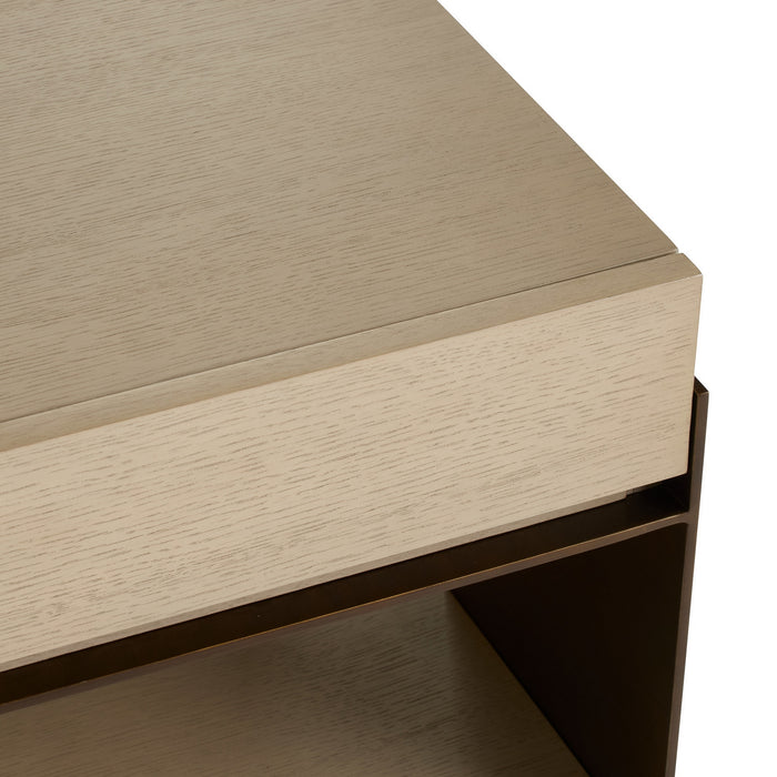 Arteriors - FIS07 - Side Table - Norwich - Smoke