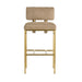 Arteriors - FSI25 - Bar Stool - Laney - Taupe