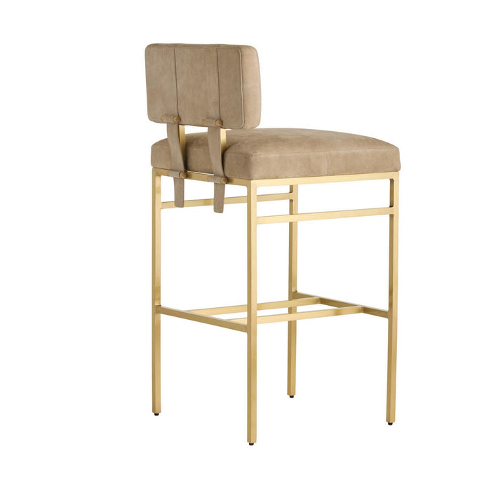 Arteriors - FSI25 - Bar Stool - Laney - Taupe