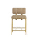 Arteriors - FSI27 - Counter Stool - Laney - Taupe