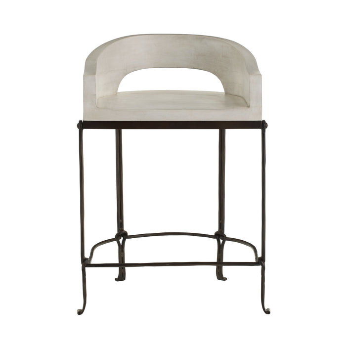 Arteriors - FSI29 - Counter Stool - Montgomery - Whitewash