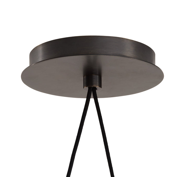 Arteriors - GADLC02 - LED Chandelier - Melt - Smoke