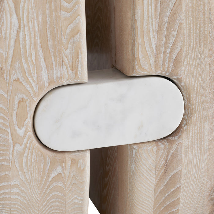 Arteriors - GAFDI02 - Dining Table - Melt - White Marble