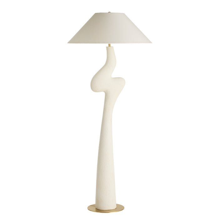 Arteriors - PFC22-603 - One Light Floor Lamp - Nicolette - Ivory