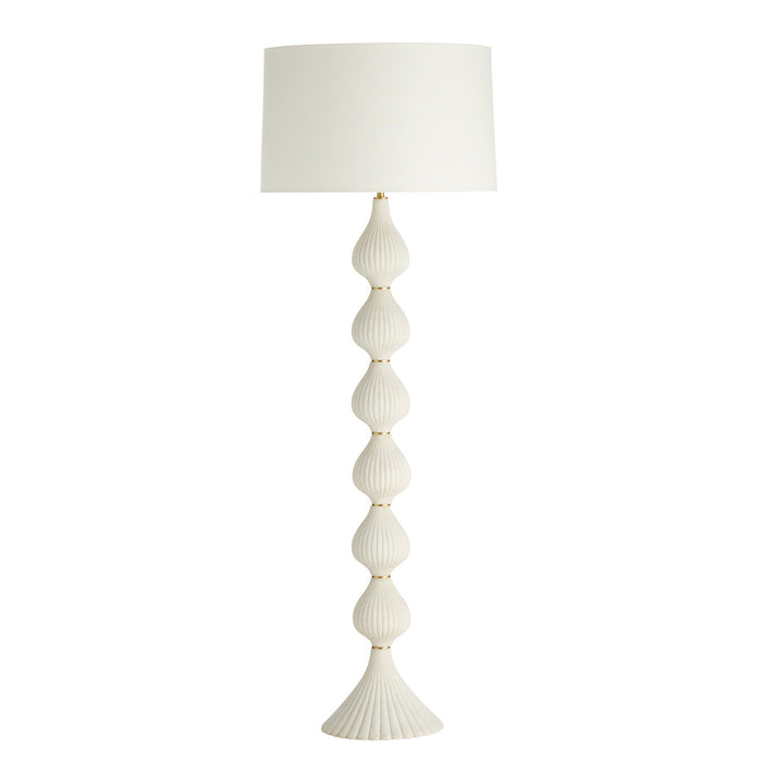Arteriors - PFC23-860 - One Light Floor Lamp - Nicole - Ivory