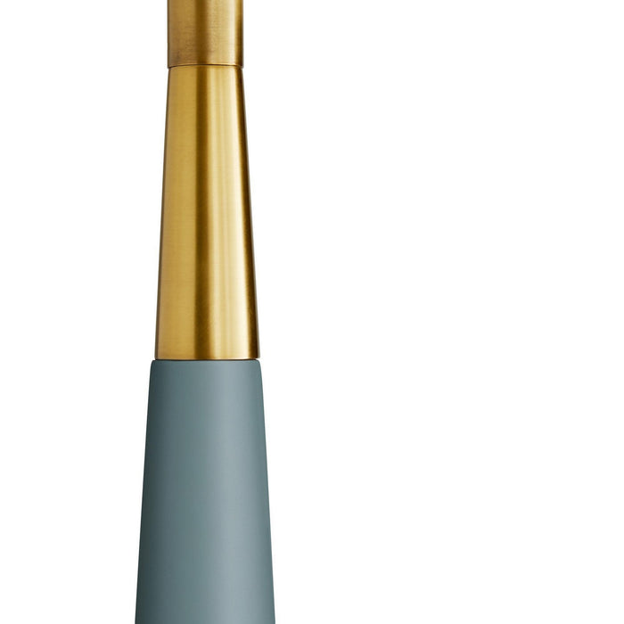 Arteriors - PFC24-401 - One Light Floor Lamp - Elden - Cadet Blue