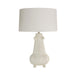 Arteriors - PTC68-441 - One Light Table Lamp - Miriam - Ivory Crackle
