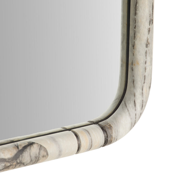 Arteriors - WMC07 - Mirror - Trevino - Gray Flower