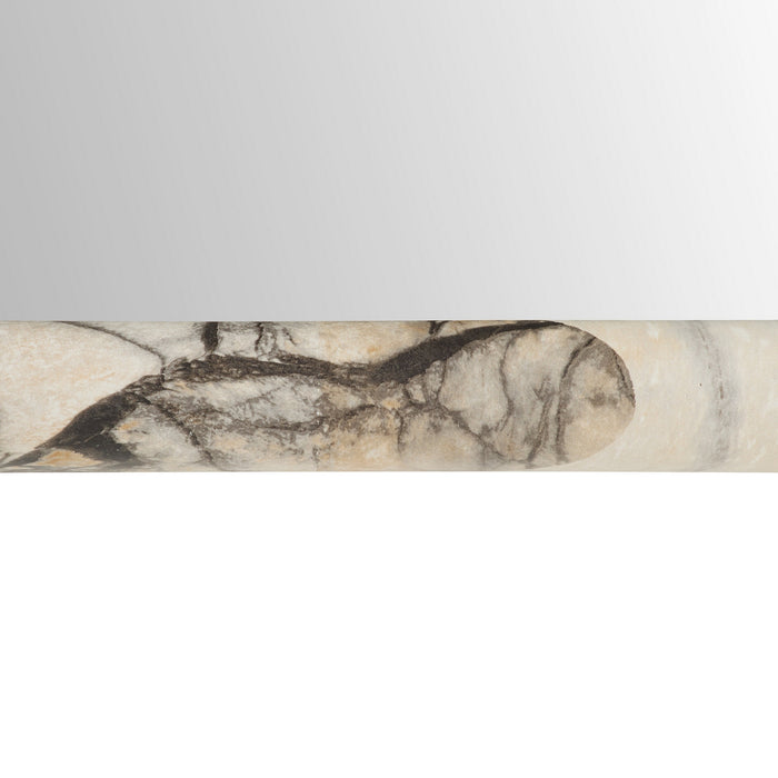 Arteriors - WMC07 - Mirror - Trevino - Gray Flower