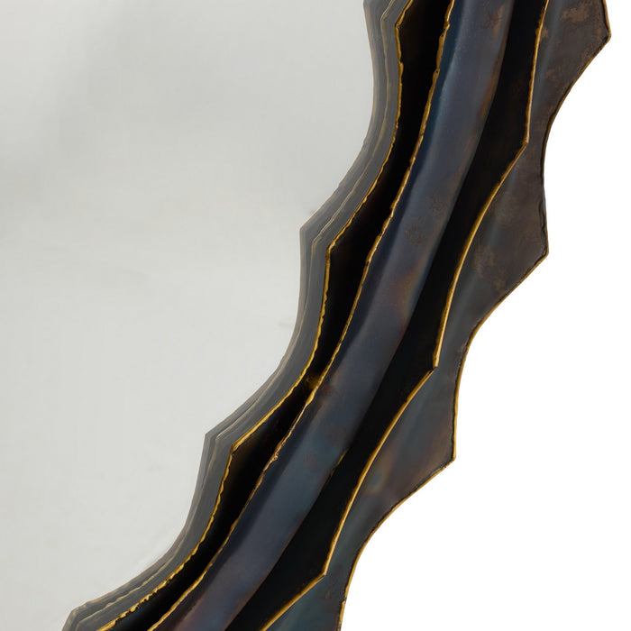 Arteriors - WMI89 - Mirror - Norway - Burnt Iron