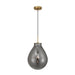 Golden - 2088-12P BCB-SMP - One Light Pendant - Drop - Brushed Champagne Brass