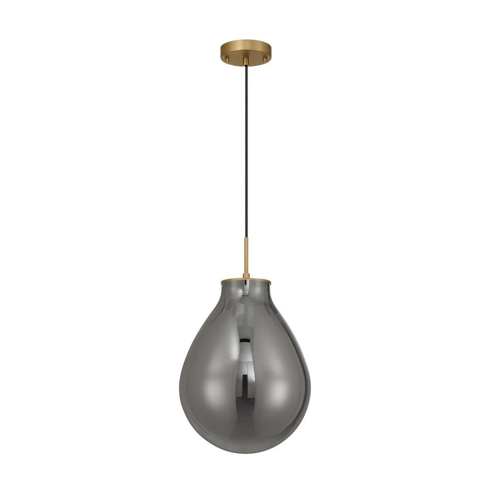 Golden - 2088-12P BCB-SMP - One Light Pendant - Drop - Brushed Champagne Brass