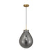 Golden - 2088-12P BCB-SMP - One Light Pendant - Drop - Brushed Champagne Brass