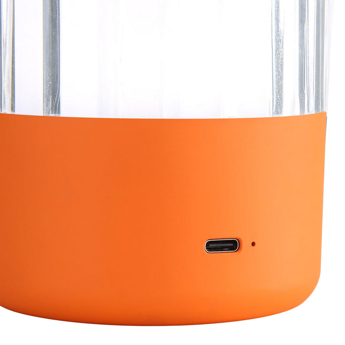 Golden - 2253-4 MOR - LED Table Lamp - Lunari - Matte Orange