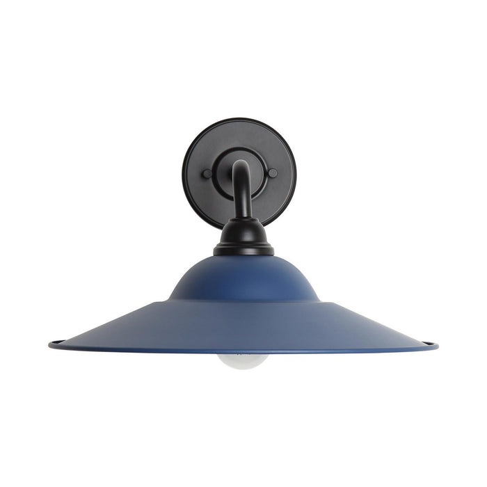 Golden - 5096-OWL15 BLK-MAB - One Light Wall Sconce - Croma - Matte Black