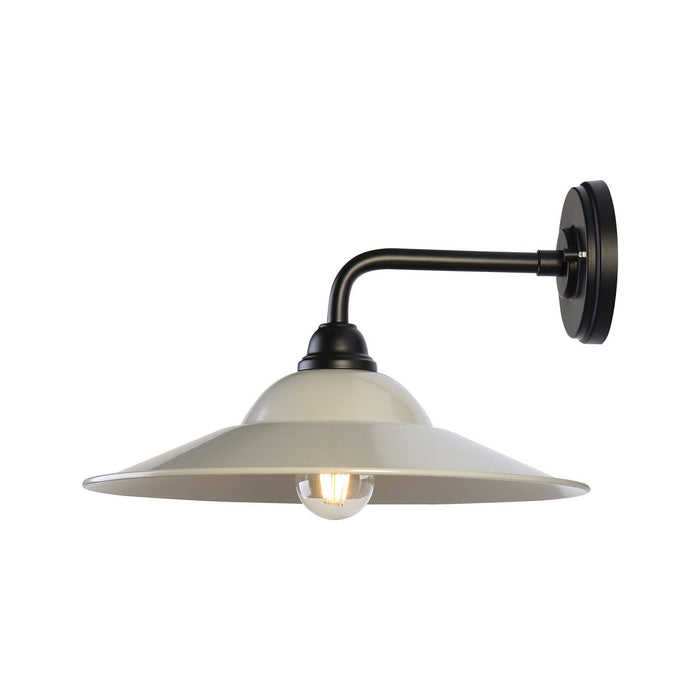 Golden - 5096-OWL15 BLK-WGY - One Light Wall Sconce - Croma - Matte Black