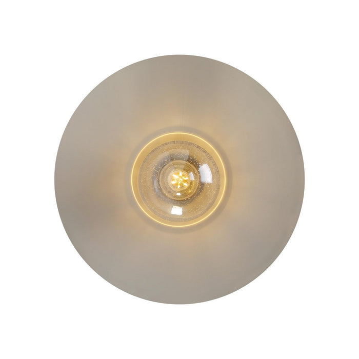 Golden - 5096-OWL15 BLK-WGY-SB - One Light Wall Sconce - Croma - Matte Black