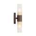 Golden - 5803-2W MDB-EBO - Two Light Wall Sconce - Lyssna Cirkel - Modern Bronze