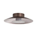 Golden - 6400-FM12 COS-COS - LED Flush Mount - Luma - Coffee Silver