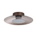 Golden - 6400-FM12 COS-GRA - LED Flush Mount - Luma - Coffee Silver