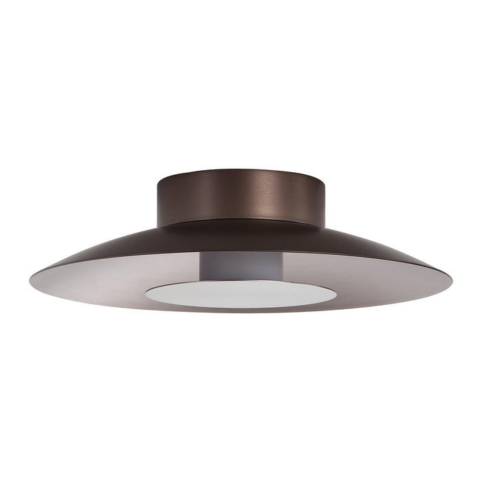 Golden - 6400-FM12 COS-SAN - LED Flush Mount - Luma - Coffee Silver