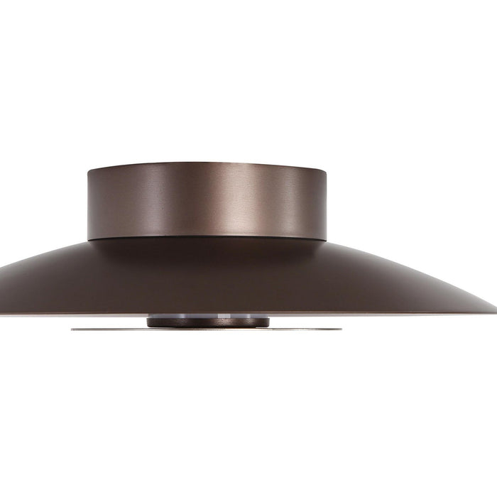 Golden - 6400-FM12 COS-SAN - LED Flush Mount - Luma - Coffee Silver