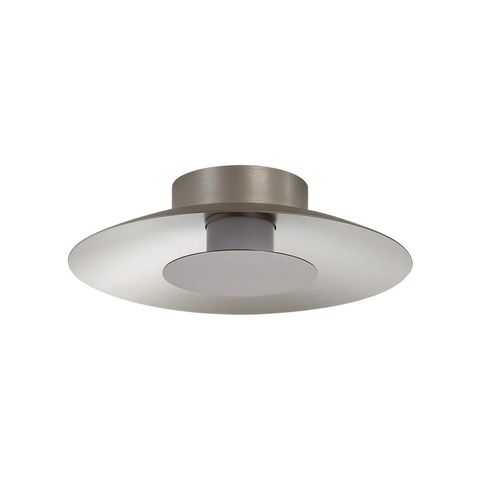Golden - 6400-FM12 SAN-COS - LED Flush Mount - Luma - Sand Nickel