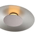Golden - 6400-FM12 SAN-COS - LED Flush Mount - Luma - Sand Nickel